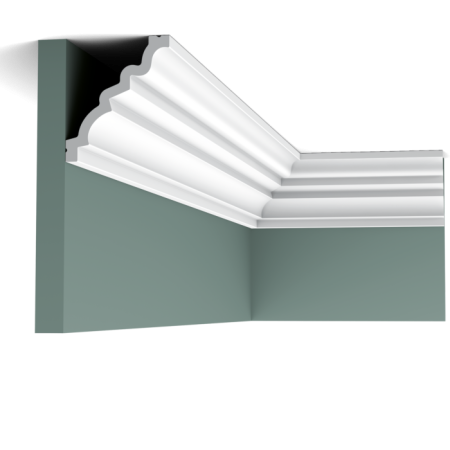 Карниз Orac Decor Полиуретан C326 MANOIR д 2000 x в 90 x ш 105